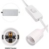 Ipower Simple Deluxe Extension Hanging Lantern Cord Cable 20 FT E26/E27 Socket & On/ Off Switch, 6PK HILAMPCORDXLX6